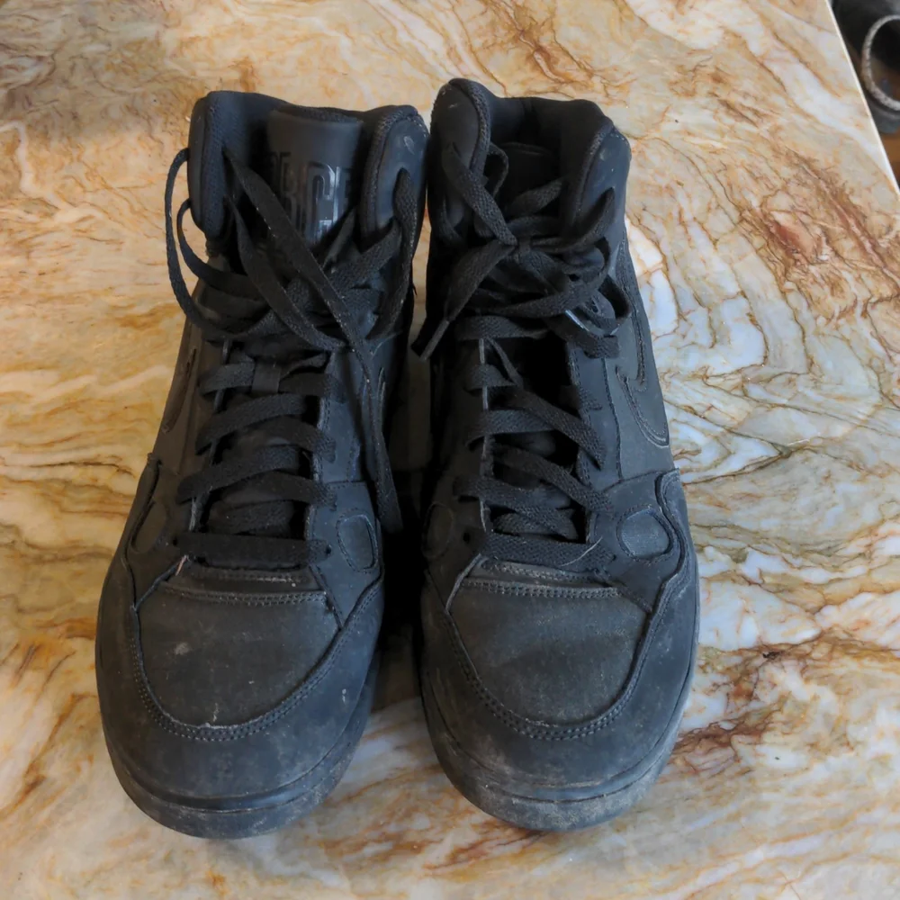 NIKE Force high top black shoes-12